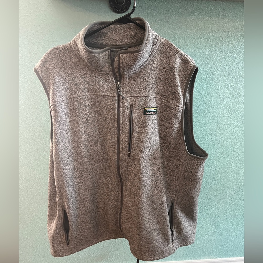 L.L. Bean Gray Men's Sweater Vest